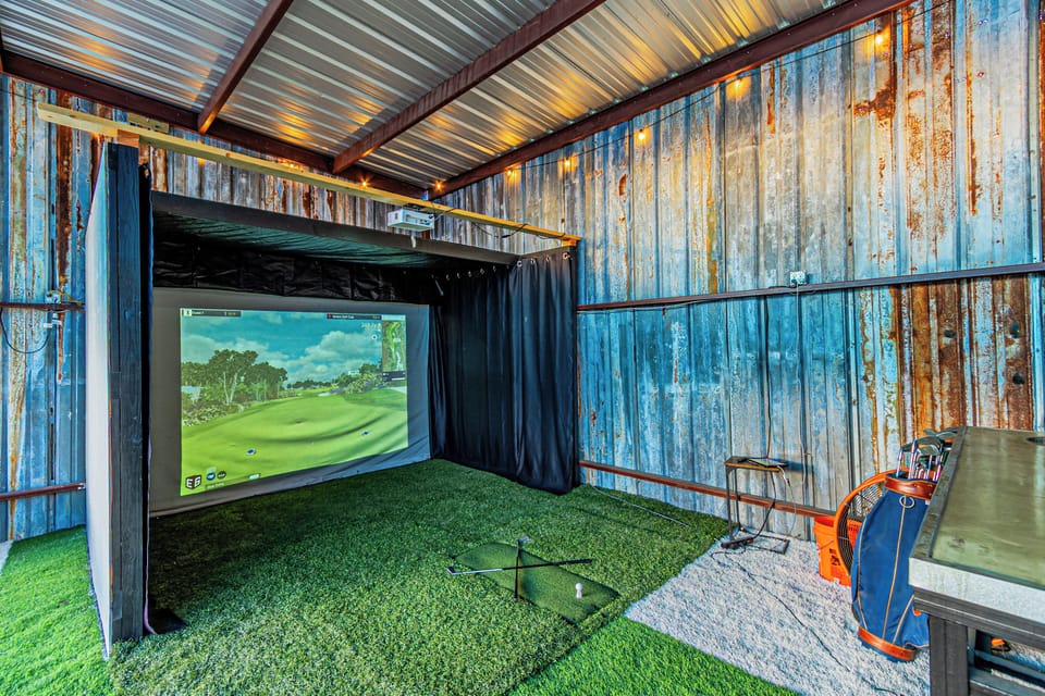 Challenge your family and friends to a round of golf or hit the practice range to work on your swing (we have a feeling you need the practice)