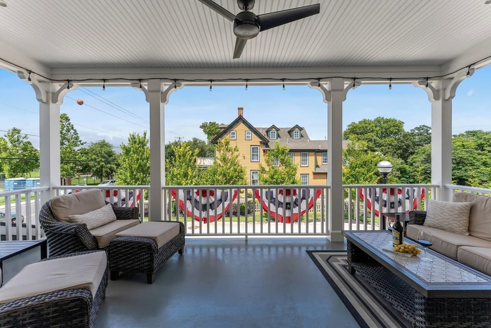 Private Covered Deck Off Main Living Space