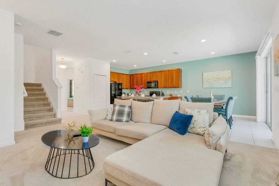 Spacious open concept design