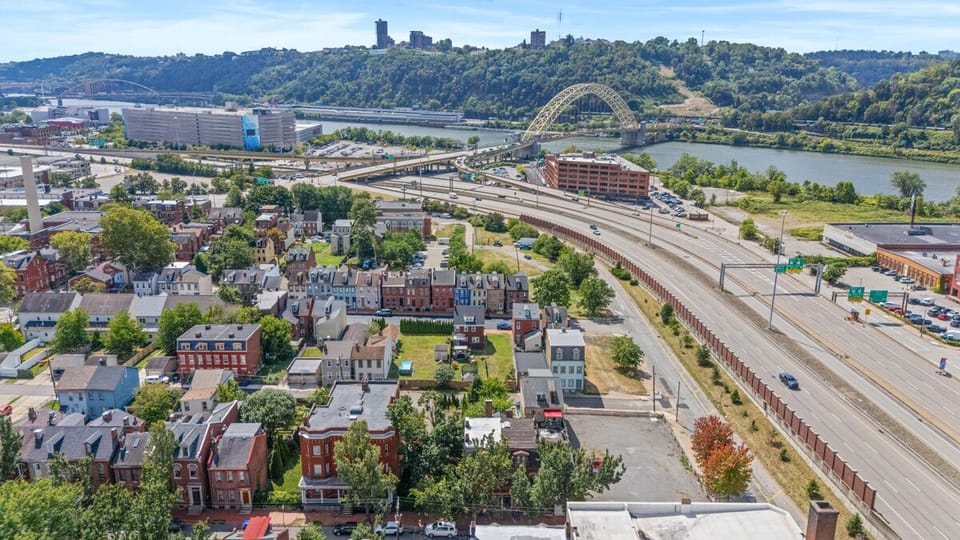 Views of the West End bridge
