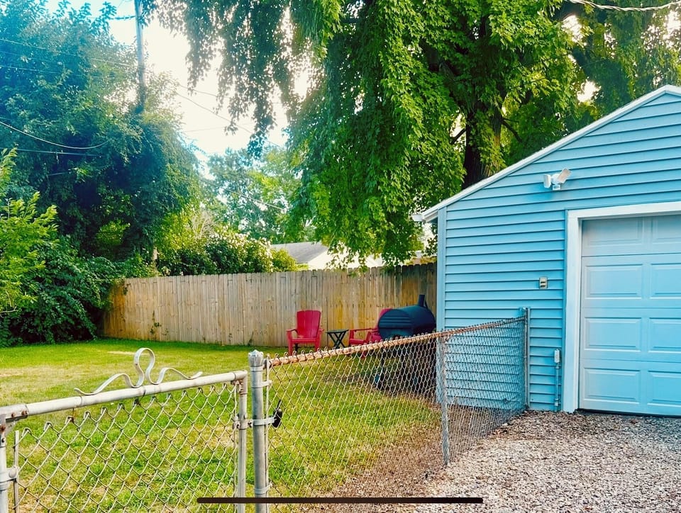 Fenced Backyard