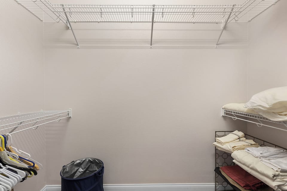 Primary King Bedroom Ensuite Walk In Closet