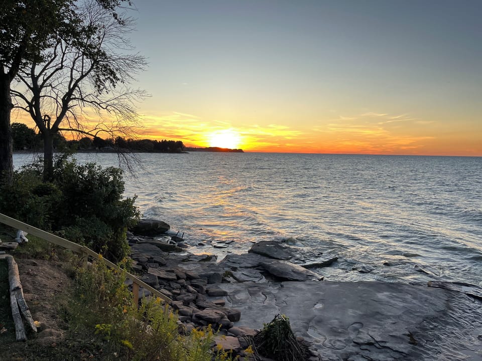 Sunsets almost year round