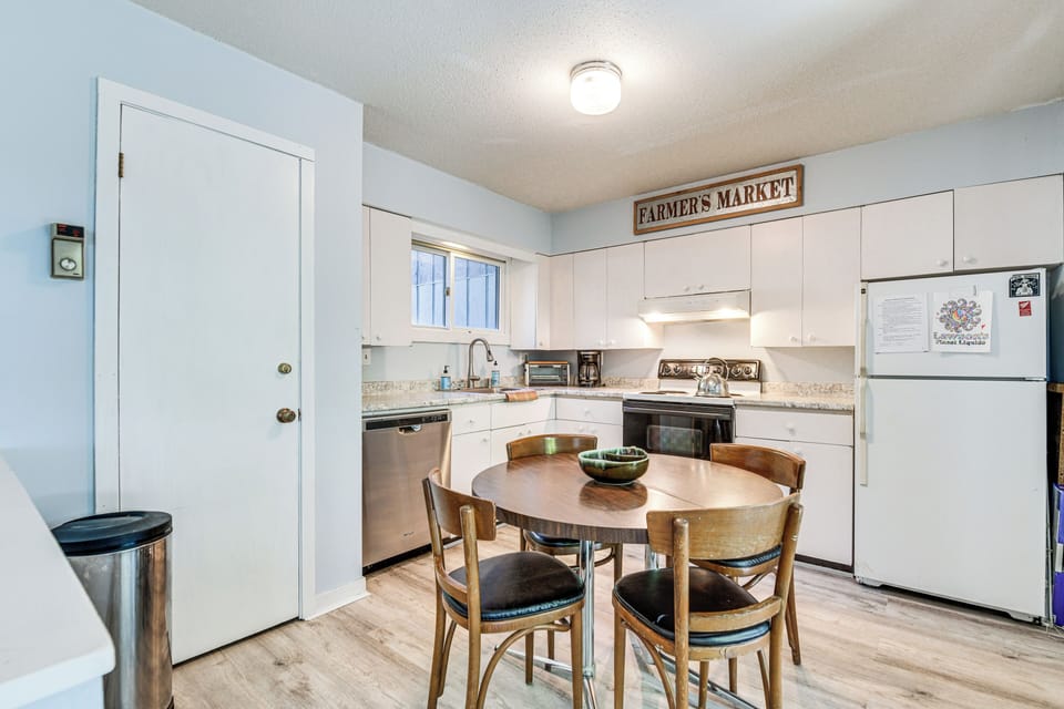 Kitchen & Dining Area | 2nd Floor | Drip Coffee Maker | Cooking Basics