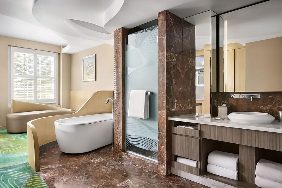 Bathroom with all essentials needed