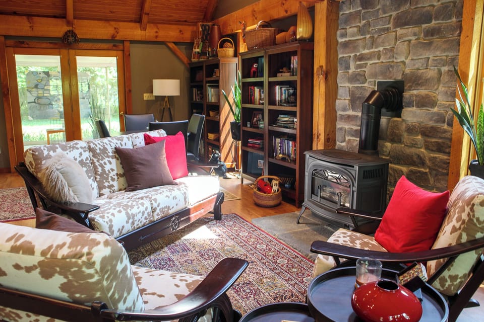 Cozy Cabin Living Room