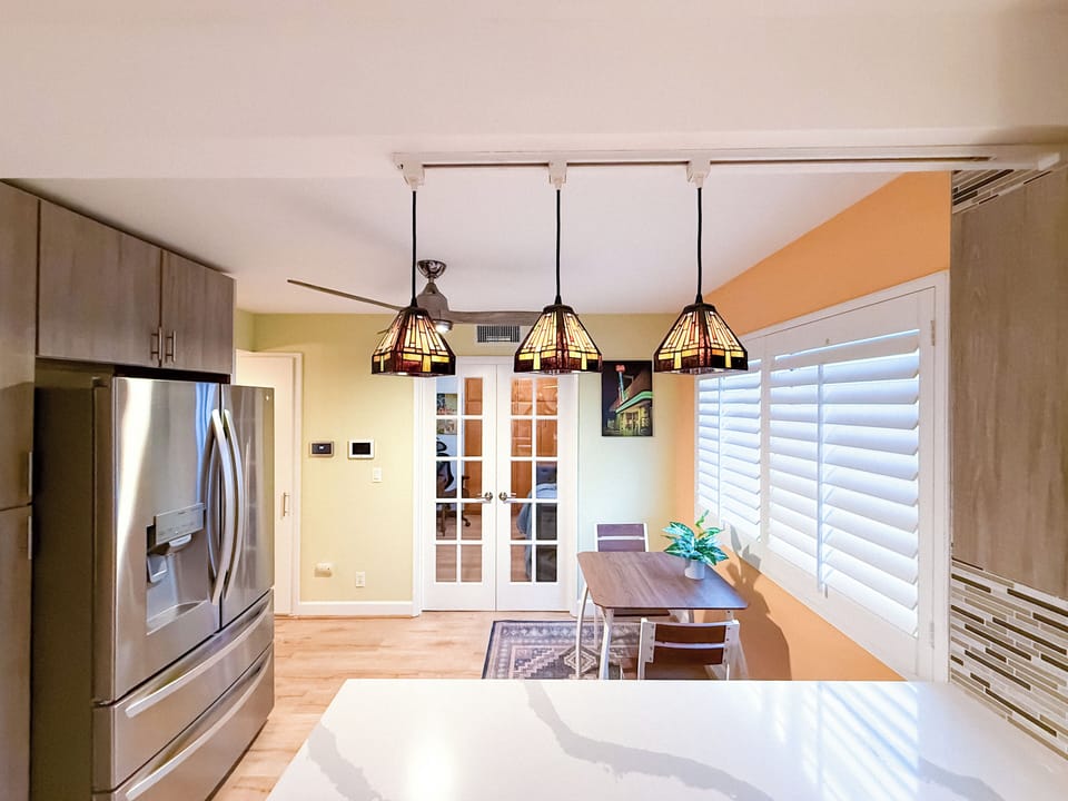 Dining Area with Countertop Bar