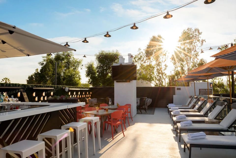 Rooftop bar