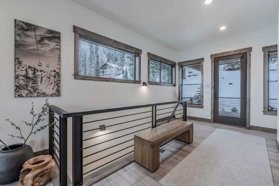 Bright and inviting entrance to the home