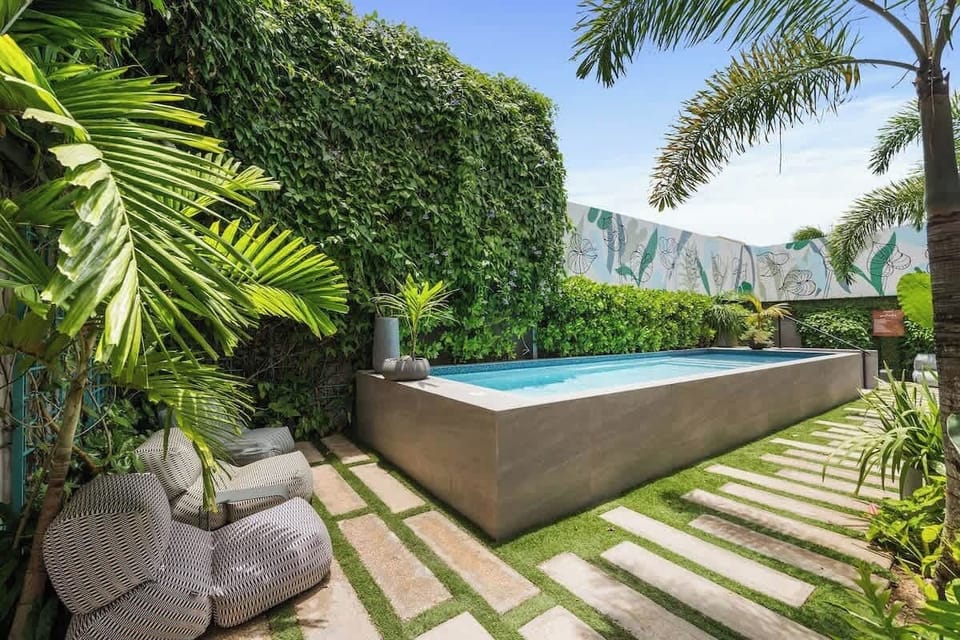 Relax by our sparkling pool, perfect for soaking up the sun and unwinding.