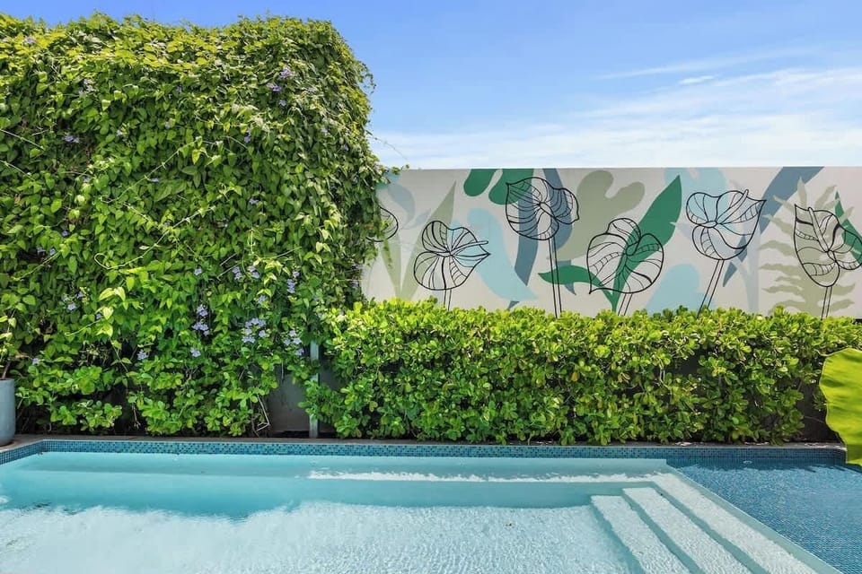Take a refreshing dip in our crystal-clear pool, your oasis of tranquility.