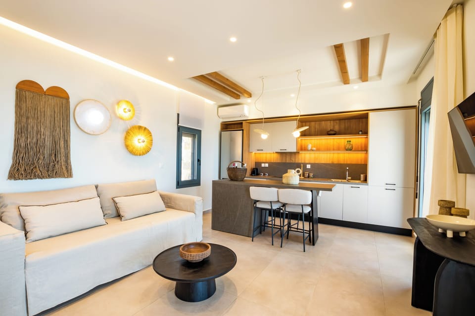 sitting room, kitchen