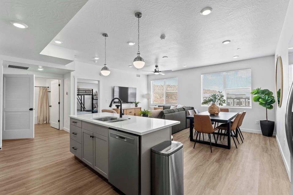 Cook & connect in the open concept space made for memories