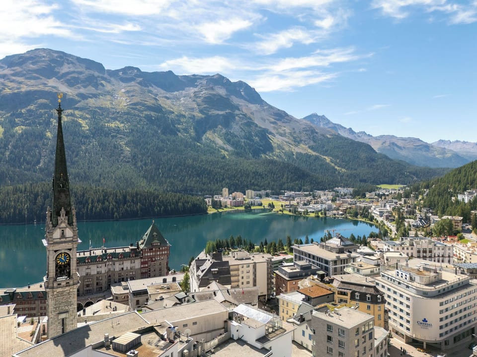 St Moritz Lake