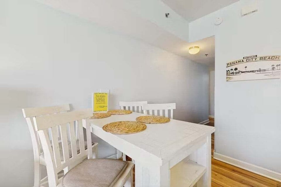 Dining table with seating for 4