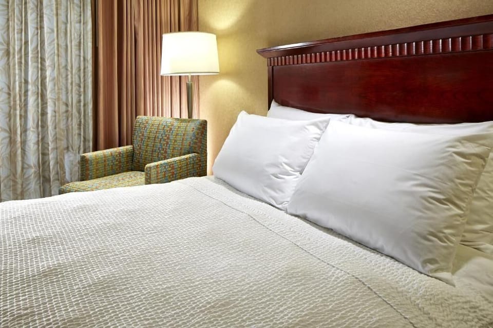 Bedroom. Interior and views may vary based on location and availability.