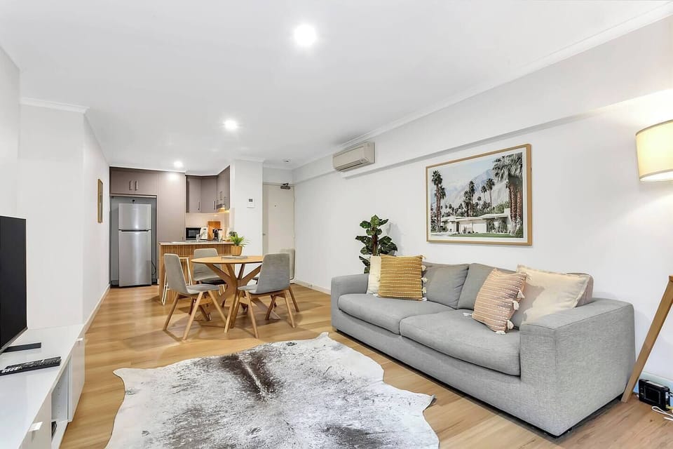 The open layout creates a cosy atmosphere, with the lounge, dining area and kitchen flowing together into a welcoming space for everyday living.