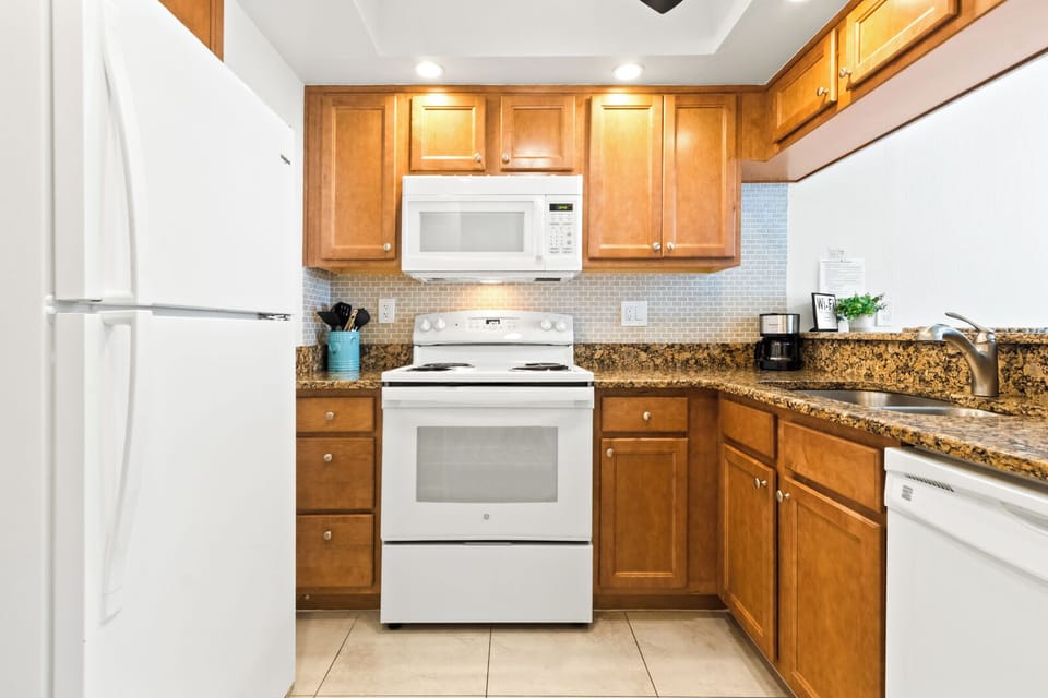 Fully equipped kitchen with everything you need!