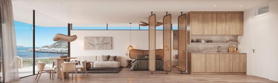 Luxury Penthouse 1BR with Panoramic Sea + Peaks (29552)