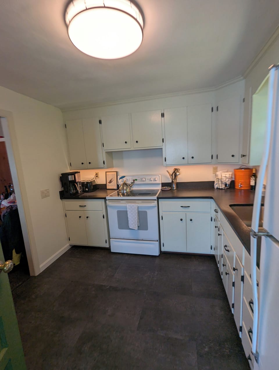 Kitchen view from the porch