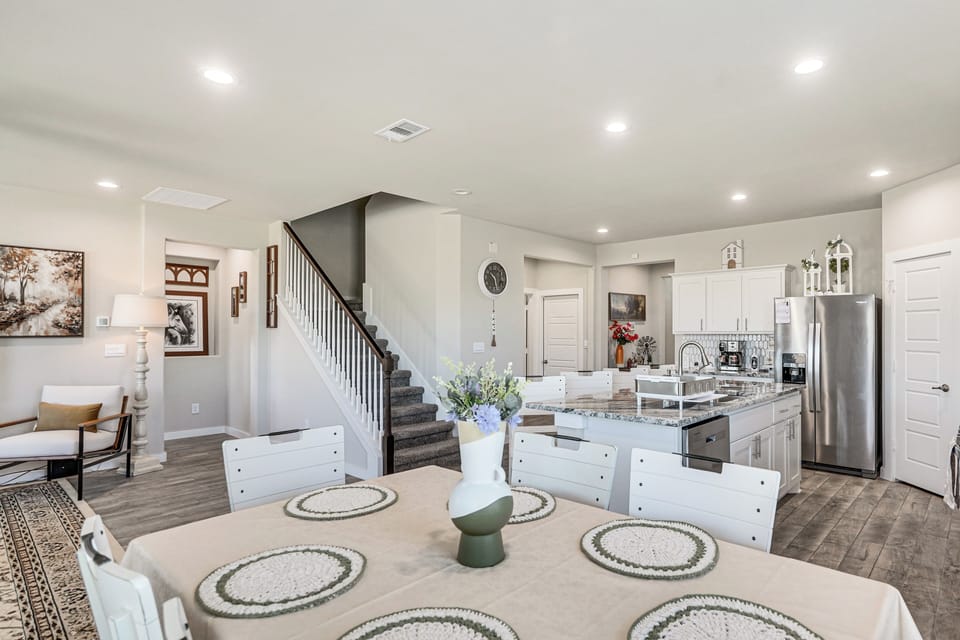 Dining Space | Dishware/Flatware | 1st Floor