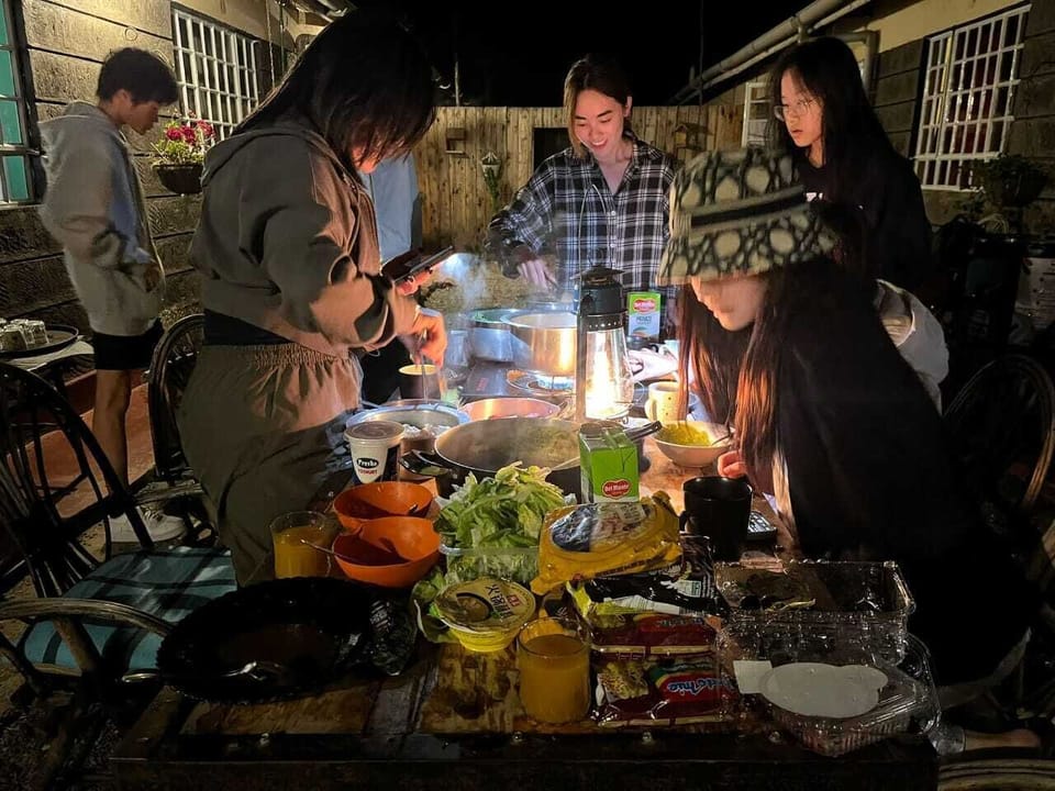 Outdoor dining
