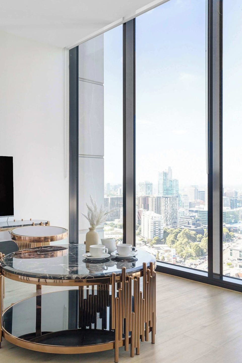 Tastefully furnished.