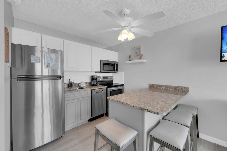 Kitchen at Estero Beach & Tennis PH6 