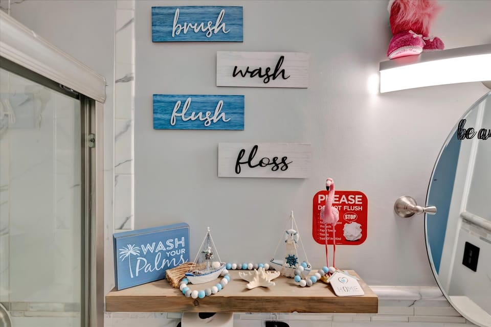 Personalized decor to make your stay special