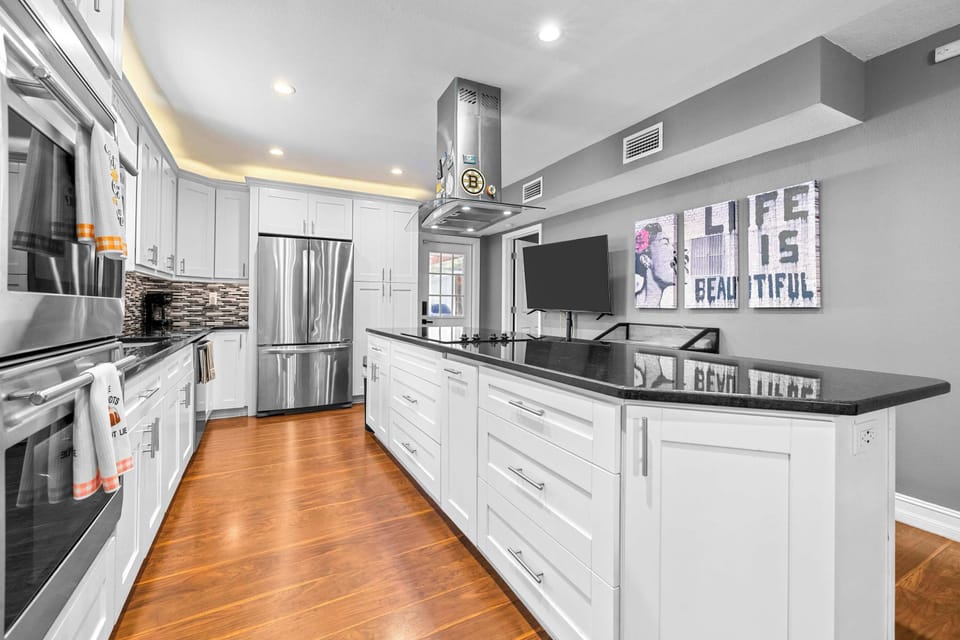 Prepare your favorite meals in the full kitchen