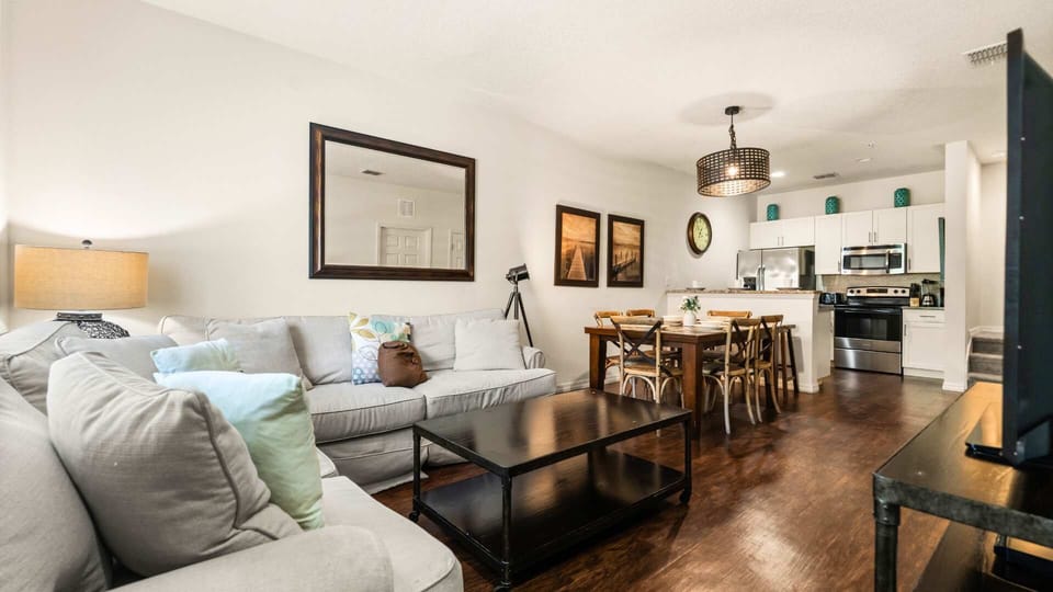 Living Area with Smart TV