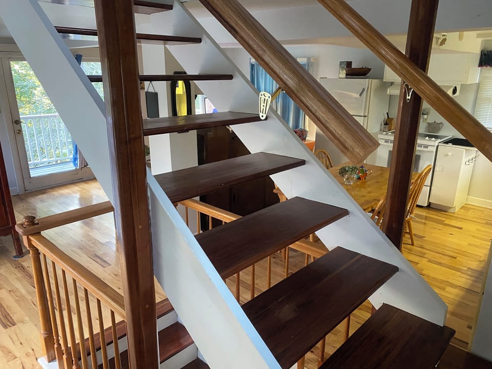Stairway to bedroom