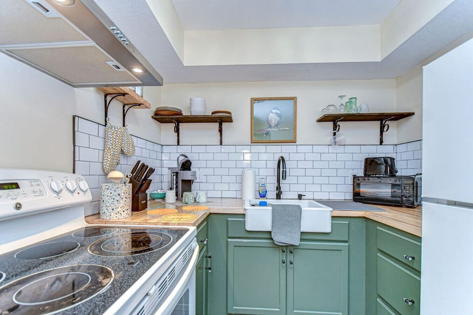 We provide all the cooking utensils you need