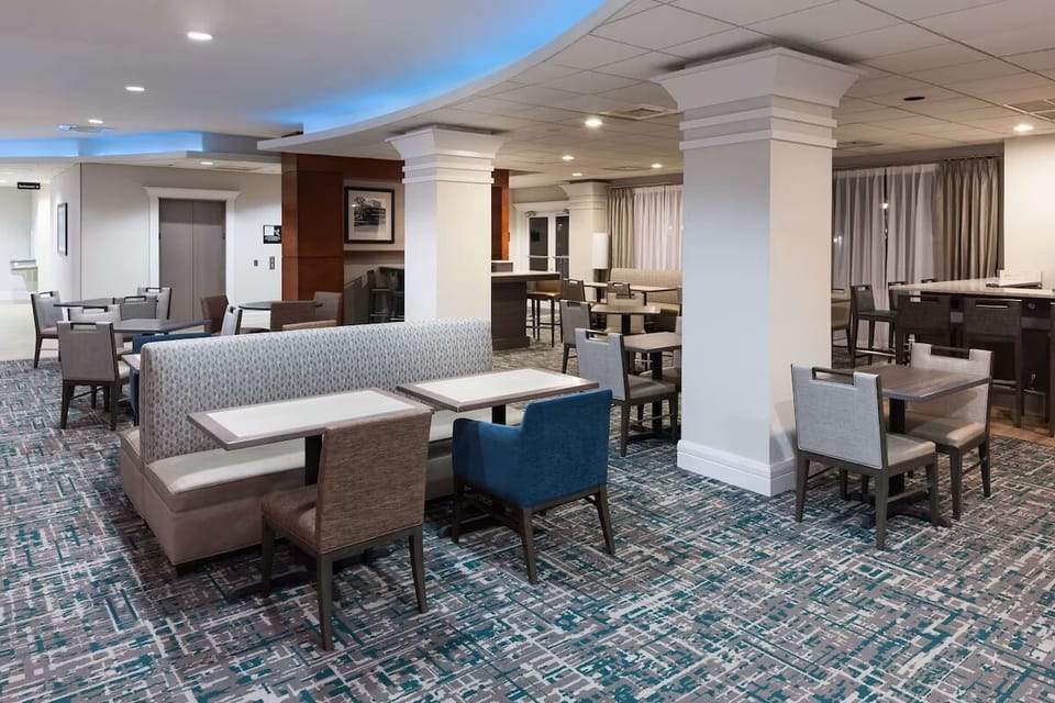 Gather together in the spacious lounge for casual conversation.
