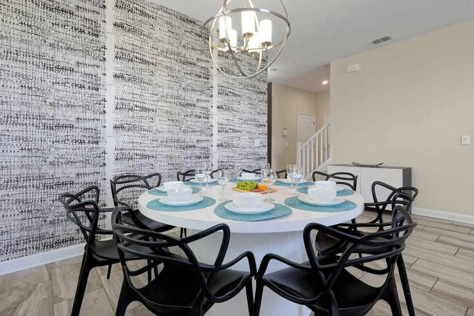 Chic dining space for memorable family meals