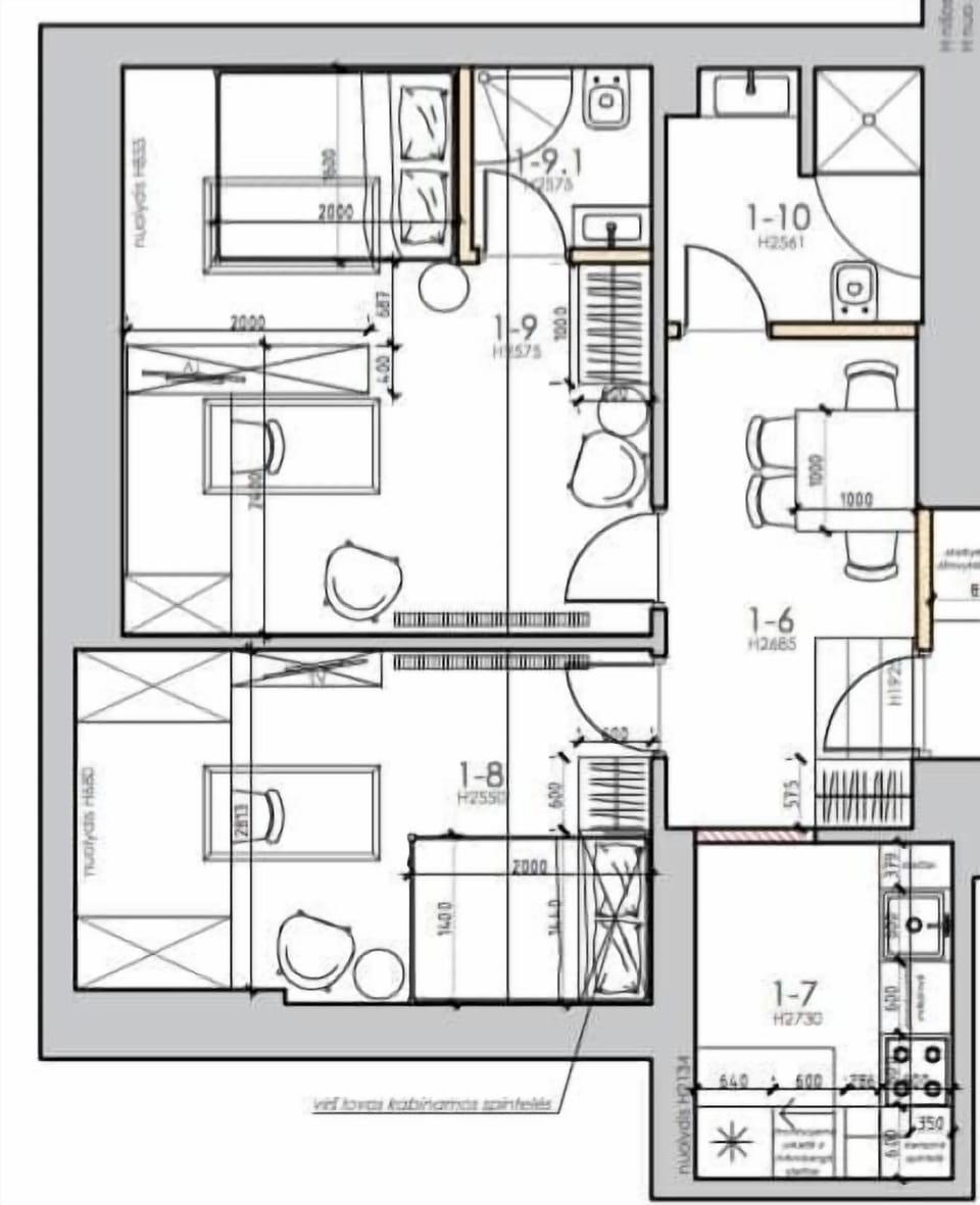 See what is where - a layout of your airbnb stay.