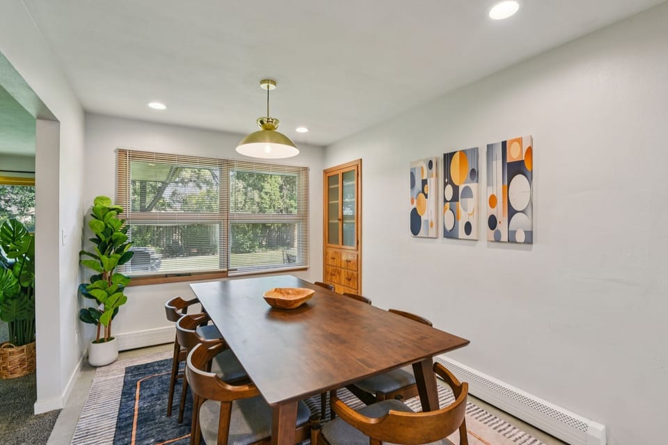 Indoors, Dining Room, Dining Table, Furniture, Table