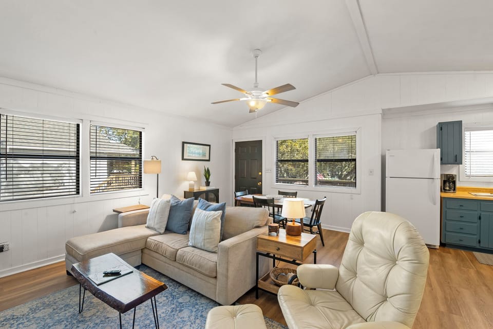 KDN0218: Sea Swept Cottage | Main Level Living Area
