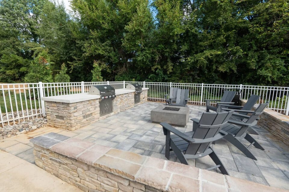 BBQ area