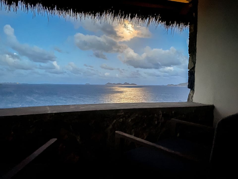 Enjoy evening views from your private terrace—where the sky meets the sea.