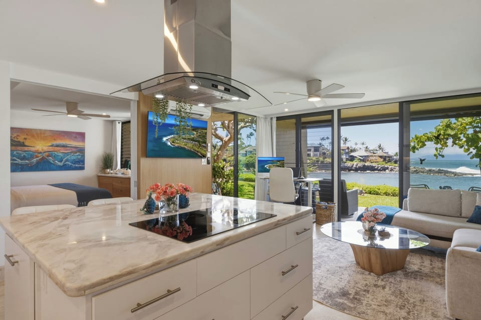 Brand new designer chef's kitchen 