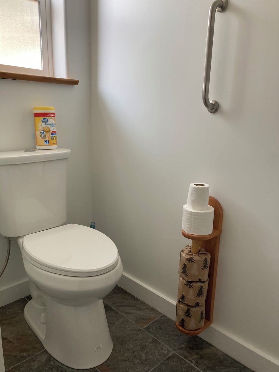 Separate potty area