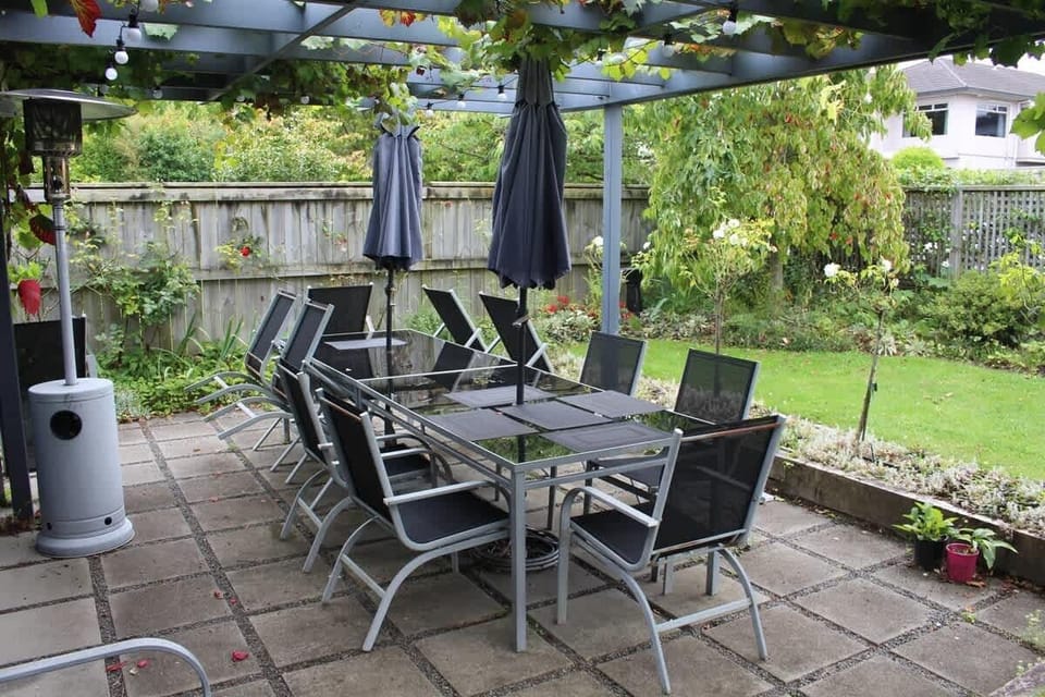 Enjoy a BBQ or evening drink