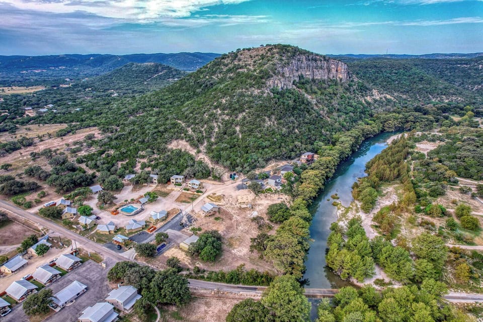 Oasis resort and Frio River