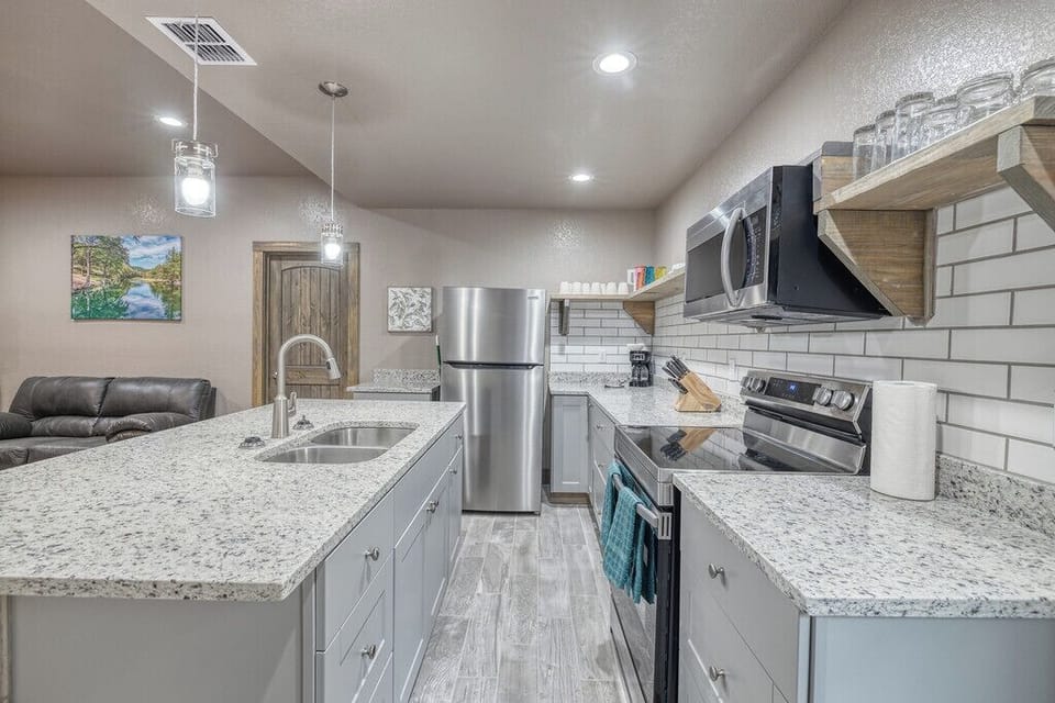 Lots of countertop space