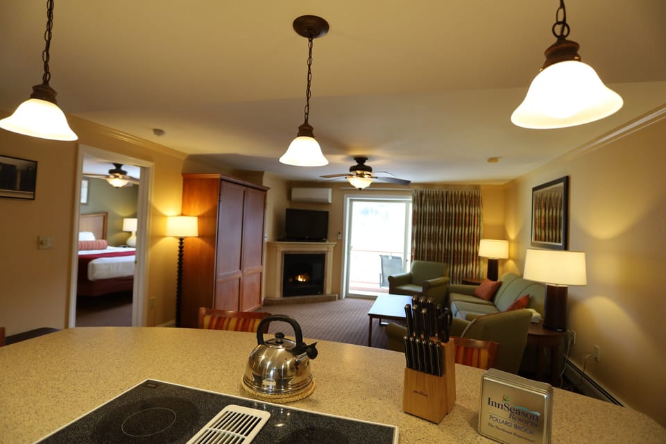 Open living area in Pollard Brook