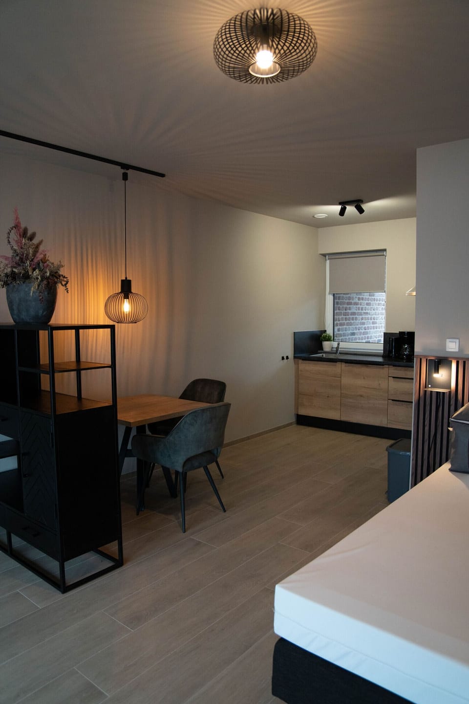 Kitchen of Camping Natuurlijk Limburg – Studio 1