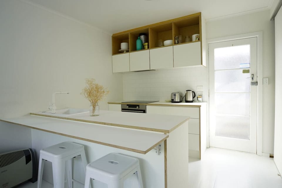 The kitchen has everything you need to create delicious meals.