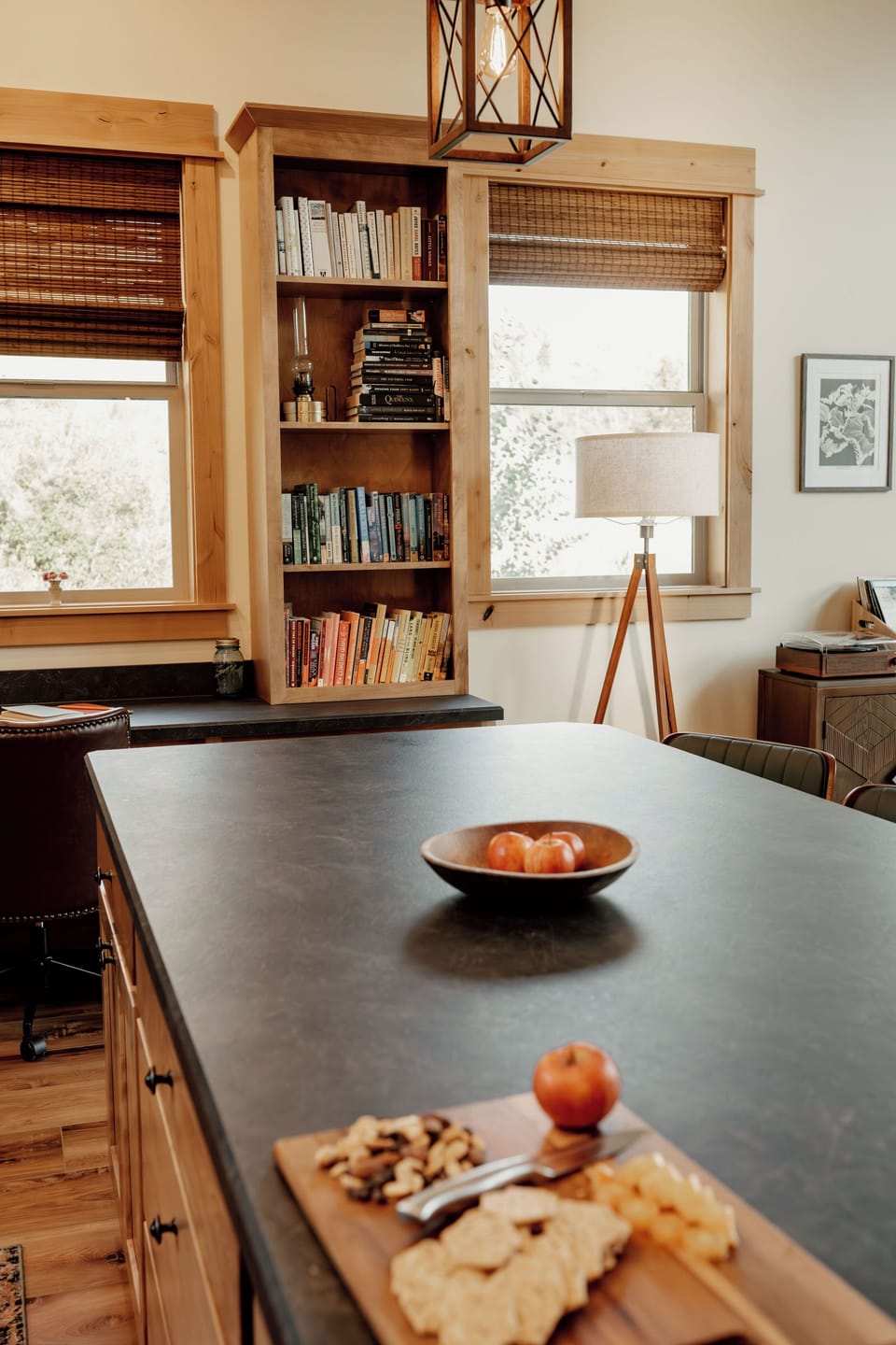 Charcuterie boards are a specialty here. 