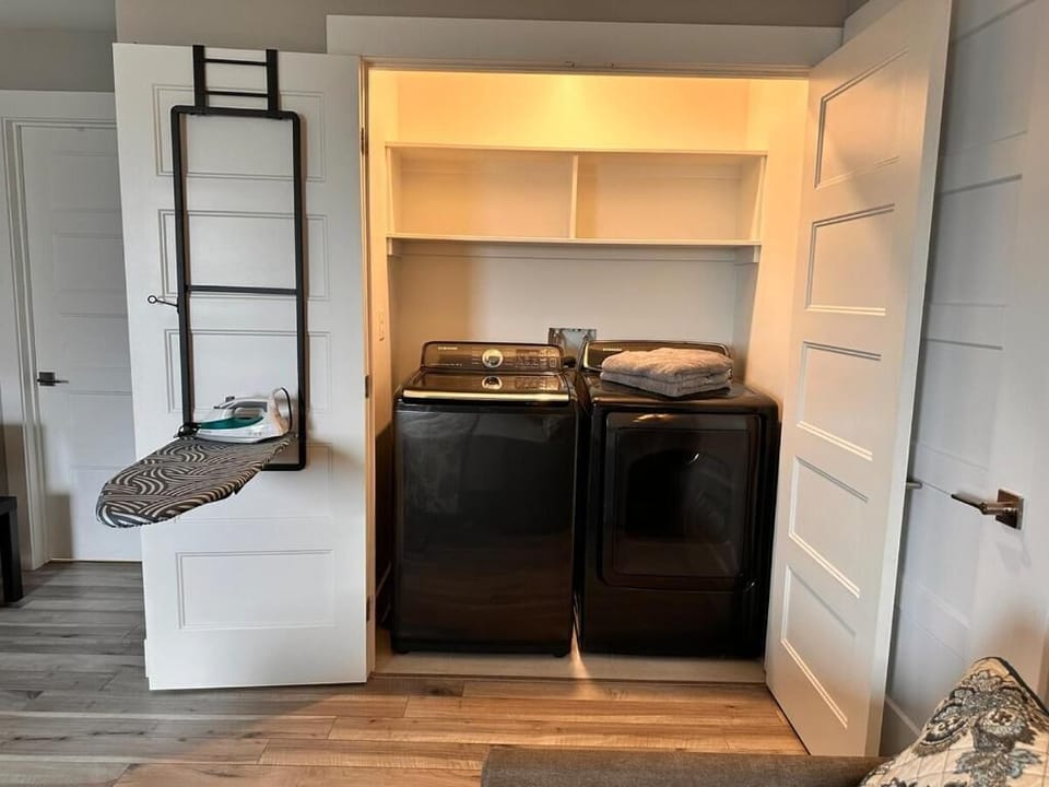 Laundry and iron stand